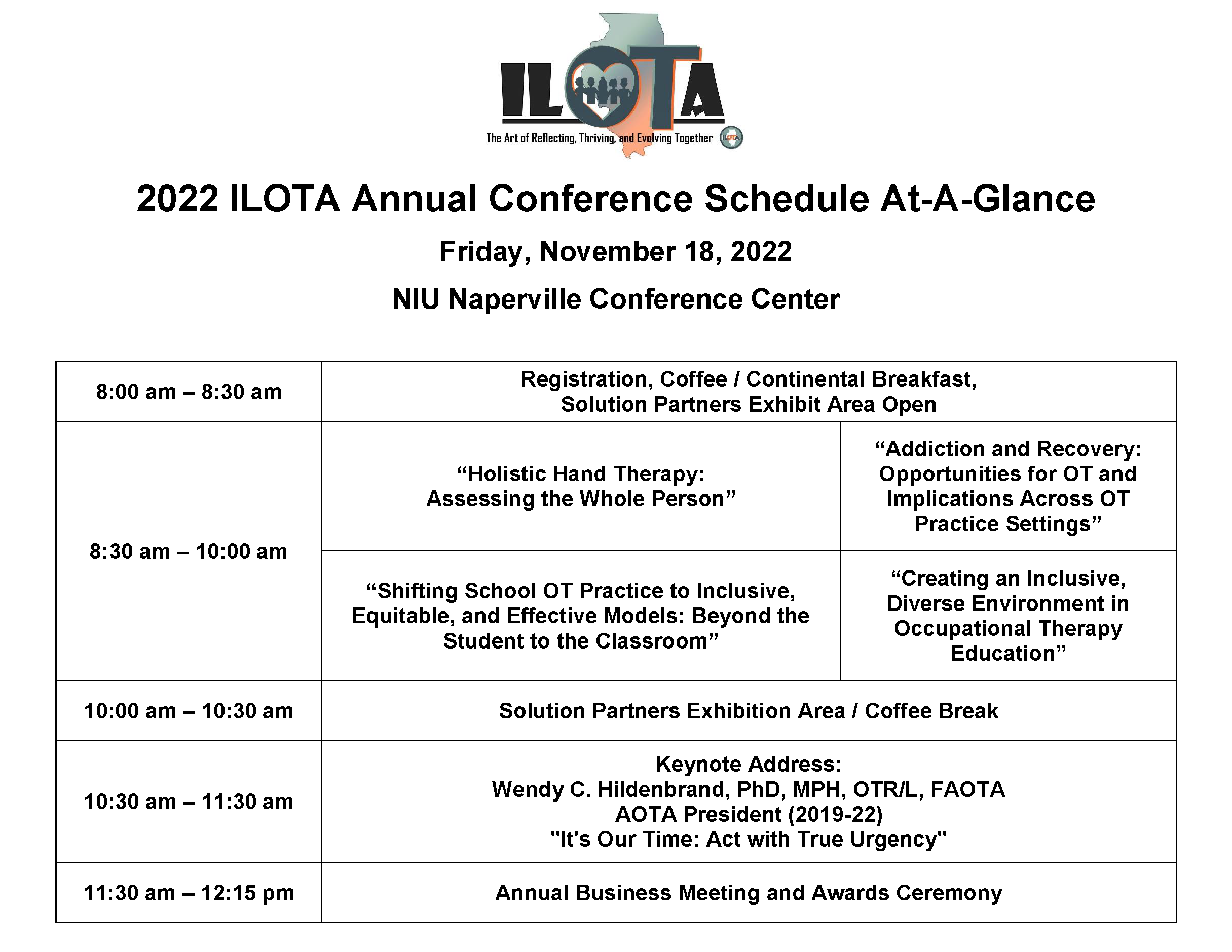 2022 Conference Main Page